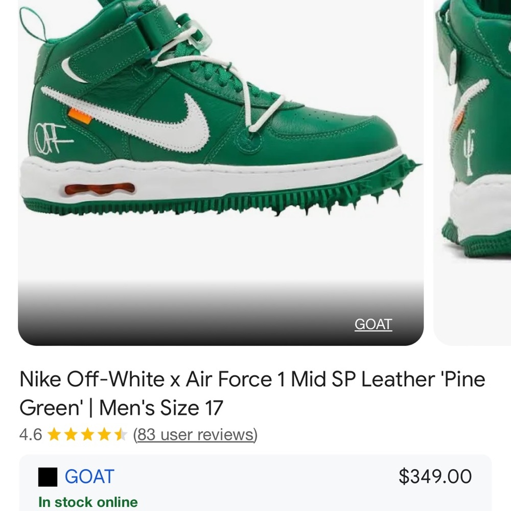 Off-White Nike Sneakers - Picture 6 of 7